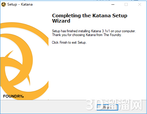 The Foundry Katana安装教程步骤
