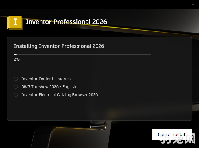 Autodesk Inventor Professional 2026 中文完整版安装图文教程