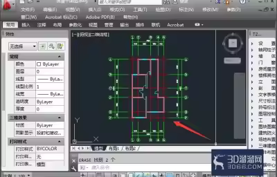 CAD中布局空间如何锁定视口？