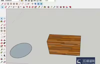 草图大师sketchup怎么调整纹理方向？