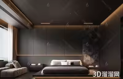暗黑色卧室怎么设计？