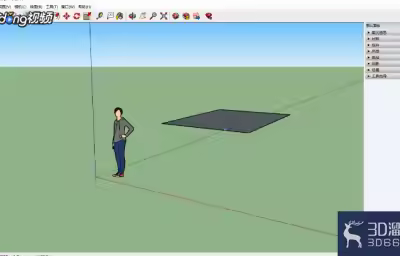 SketchUp中如何量角度？