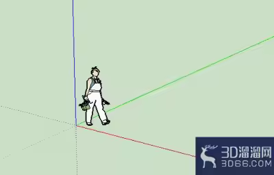 在sketchup里面怎么对模型进行对称复制？