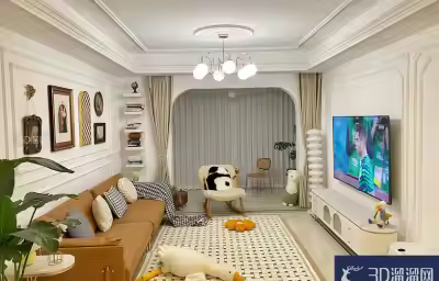 小夫妻2室2廳家裝修案例