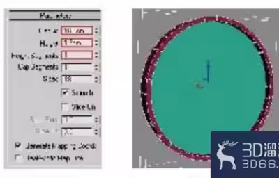 3DMAX如何制作一个时钟？