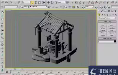 3dmax中AO贴图的制作教程