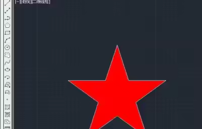 cad如何绘制五角星？