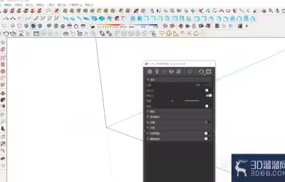 sketchUp怎么调出VRay工具栏