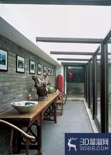 老北京四合院中西结合设计案例