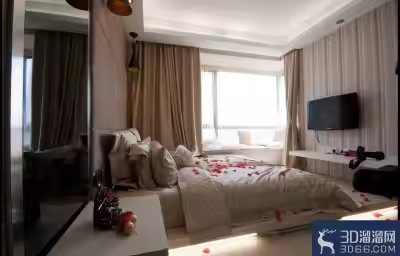 简约奶咖色加黑白灰住宅装修案例