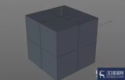C4D怎么选中模型的外边线？