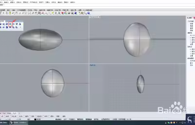rhino犀牛建模投影曲面怎么用？