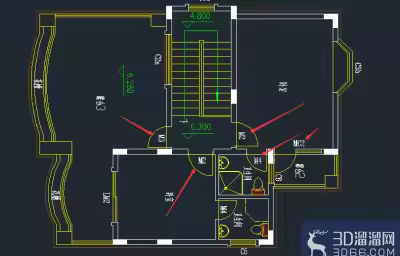 CAD怎么创建动态块建筑门图块？