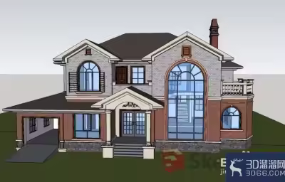 SketchUp如何制作空心柱？