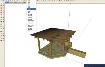 sketchup怎么快速批量导图片？