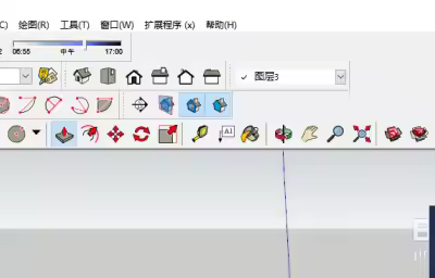 SU草图大师图层怎么改名？
