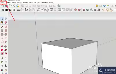 草图大师模型怎么存为3ds文件？
