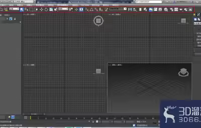 3dMax2016主工具栏不见怎么恢复？