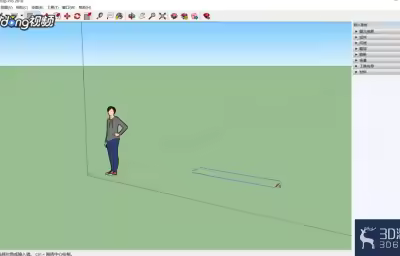 SketchUp中怎么做楼体门窗模型？