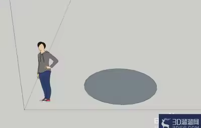 草图大师新手怎么创建立体圆形？