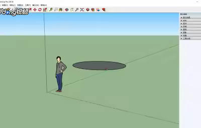 SketchUp怎么删除不要的模型？