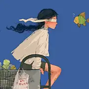 一个和尚挑水