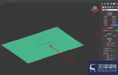 3Dmax平面怎么制作波浪起伏效果？