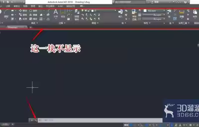 AutoCAD的工具栏和菜单栏怎么显示出来？