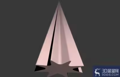 3Dmax如何制作双圆八角星椎体？