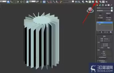 3Dmax如何制作十九角星柱？