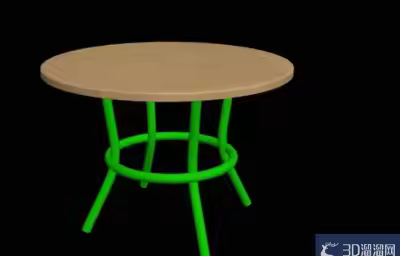 怎么用3dmax制作餐桌模型？