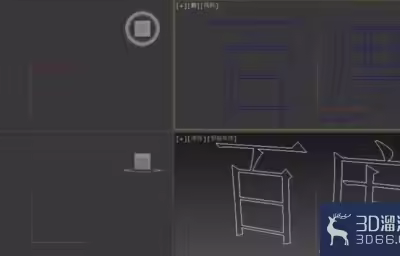 如何用3DMAX制作立体倒角文字？