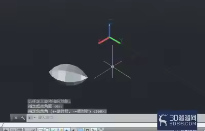 AutoCAD怎么绘制旋转网格？