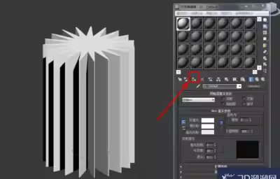 3Dmax如何制作十九圆角星柱？