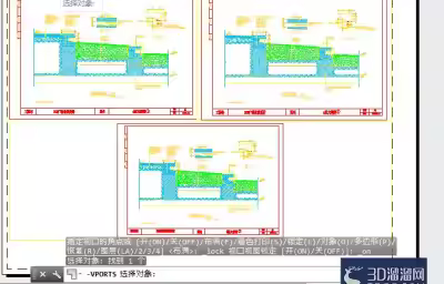 AutoCAD视口对象怎么进行锁定？
