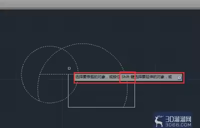 CAD中修剪和延伸工具的使用方法