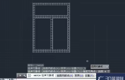 AutoCAD怎么进行边界填充？