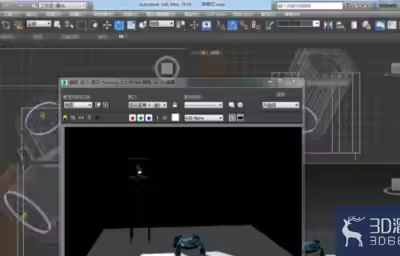 3Dmax如何设置盏泛光灯?