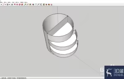 使用sketchup制作多功能笔筒？