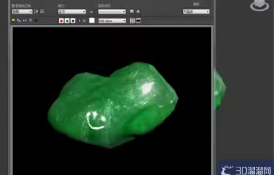 3Dmax如何设置翡翠材质？