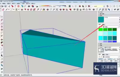 SketchUp怎么调整模型透明度？
