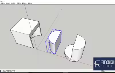 SketchUp布尔运算的运用方法
