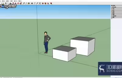 SketchUp中如何设置阴影覆盖效果？