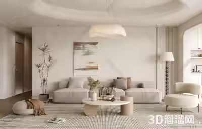 哪些材质贴图适合北欧风格室内设计？