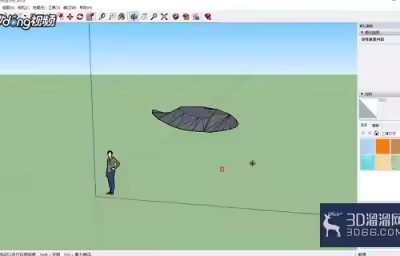如何在SketchUp中使用地形挤压工具？