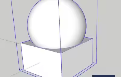 如何使用Sketchup软件制作不规则模型？