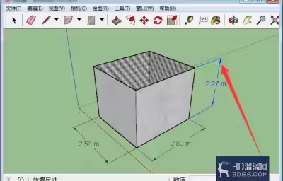 草图大师SketchUp怎么标注尺寸？