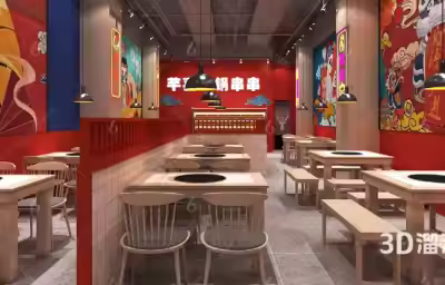 火锅店装修应该怎样进行色彩搭配？