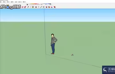 SketchUp中如何绘制弧形窗户？