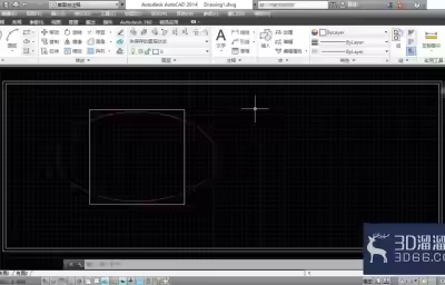 如何利用AutoCAD2014直线命令绘制正方形？
